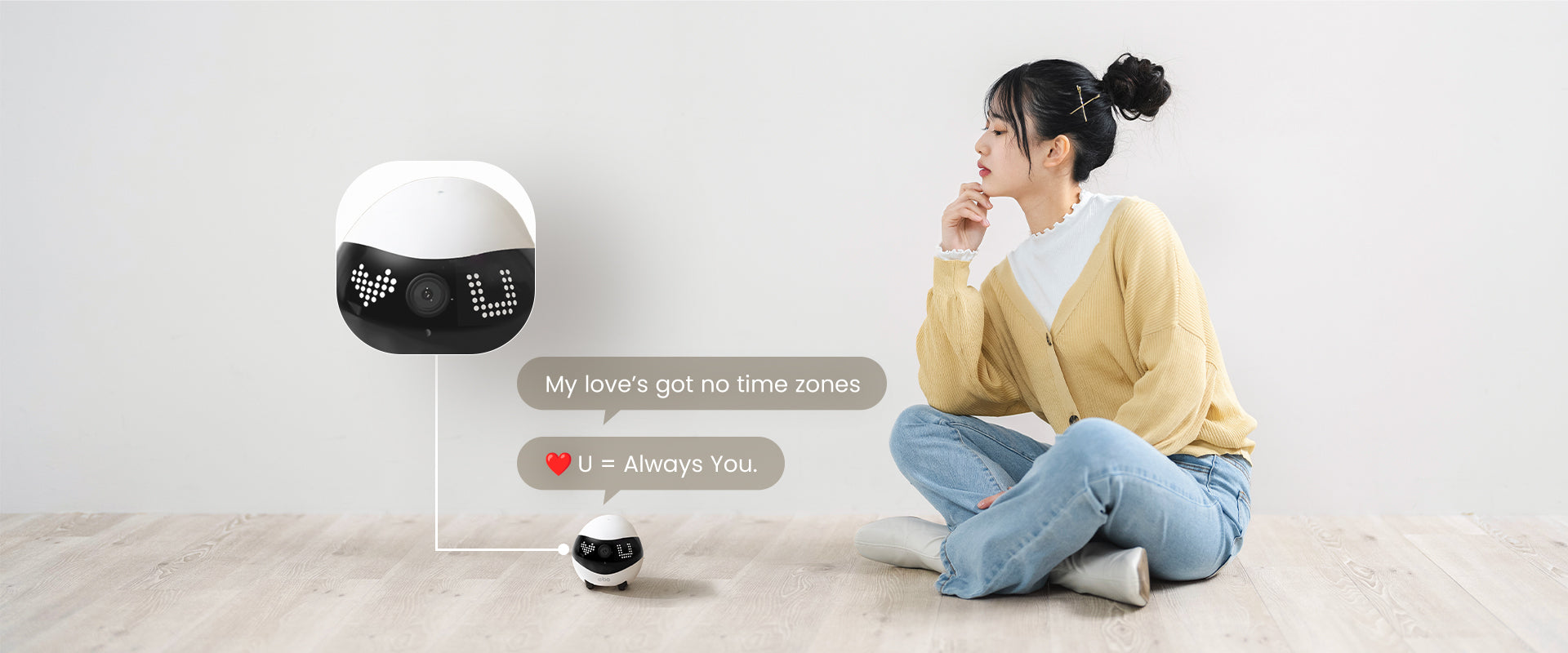 EBO Air 2 companion robot: companion for her/him