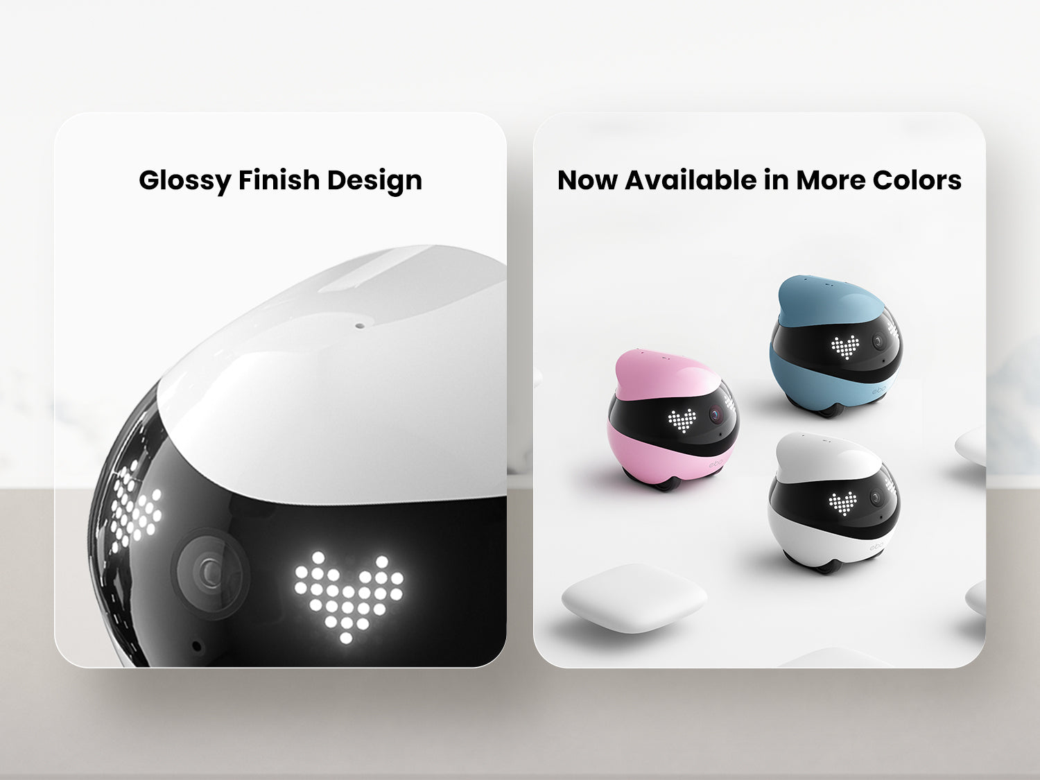 EBO Air 2 companion robot: Texture Upgrade, Color Diversity
