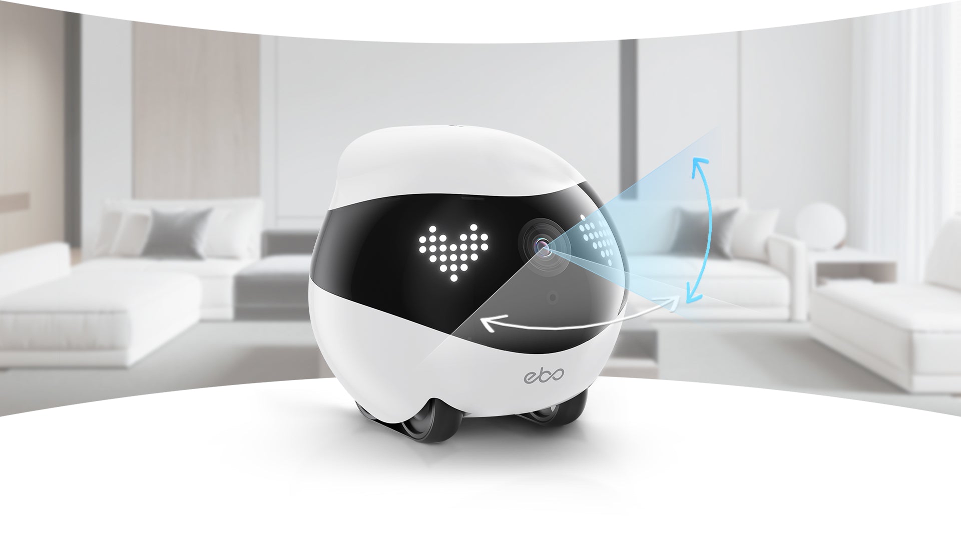 EBO Air 2 companion robot: Wider View, Broader Vision