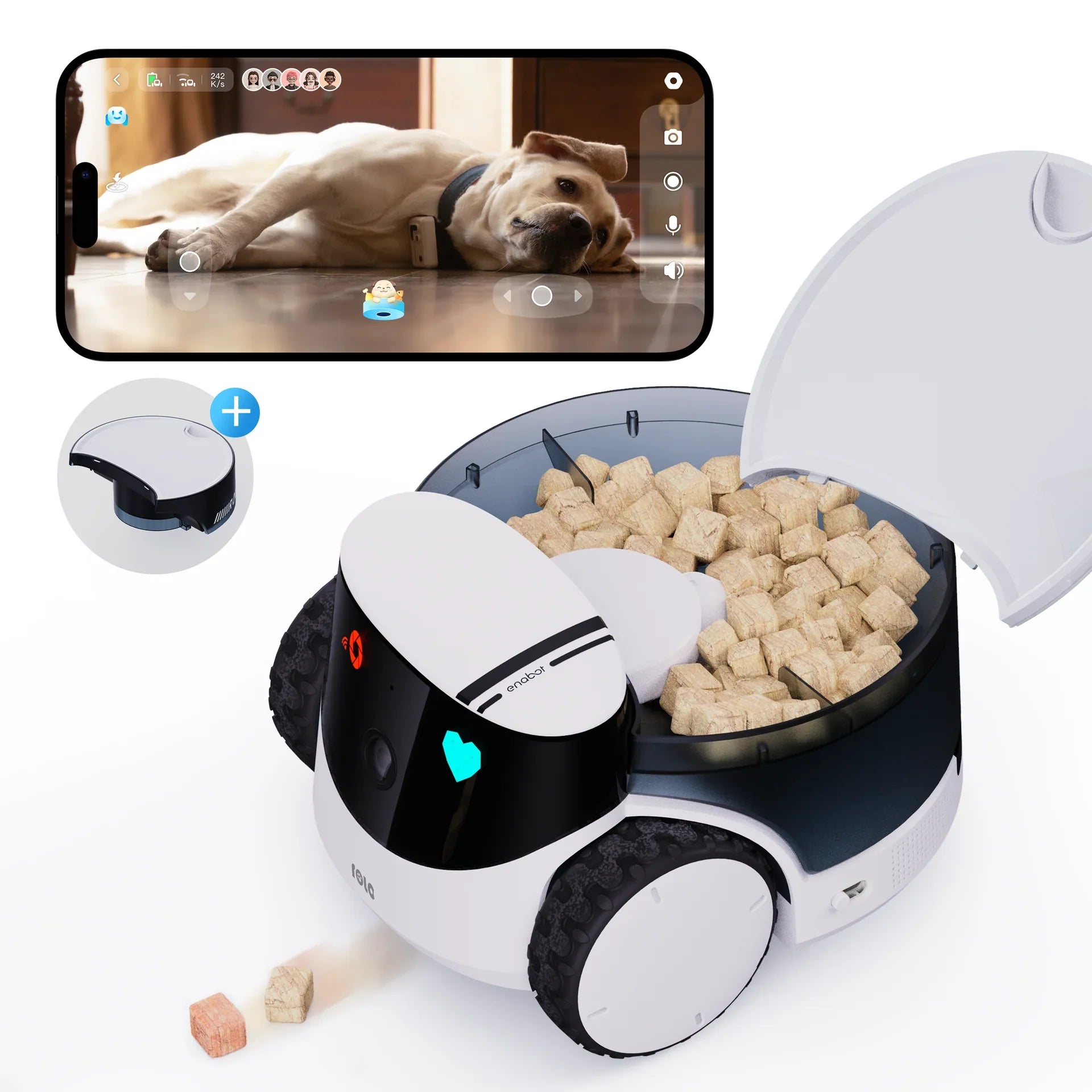 Enabo Pet Robots – Enabot Companion Robot Range – Enabot Australia