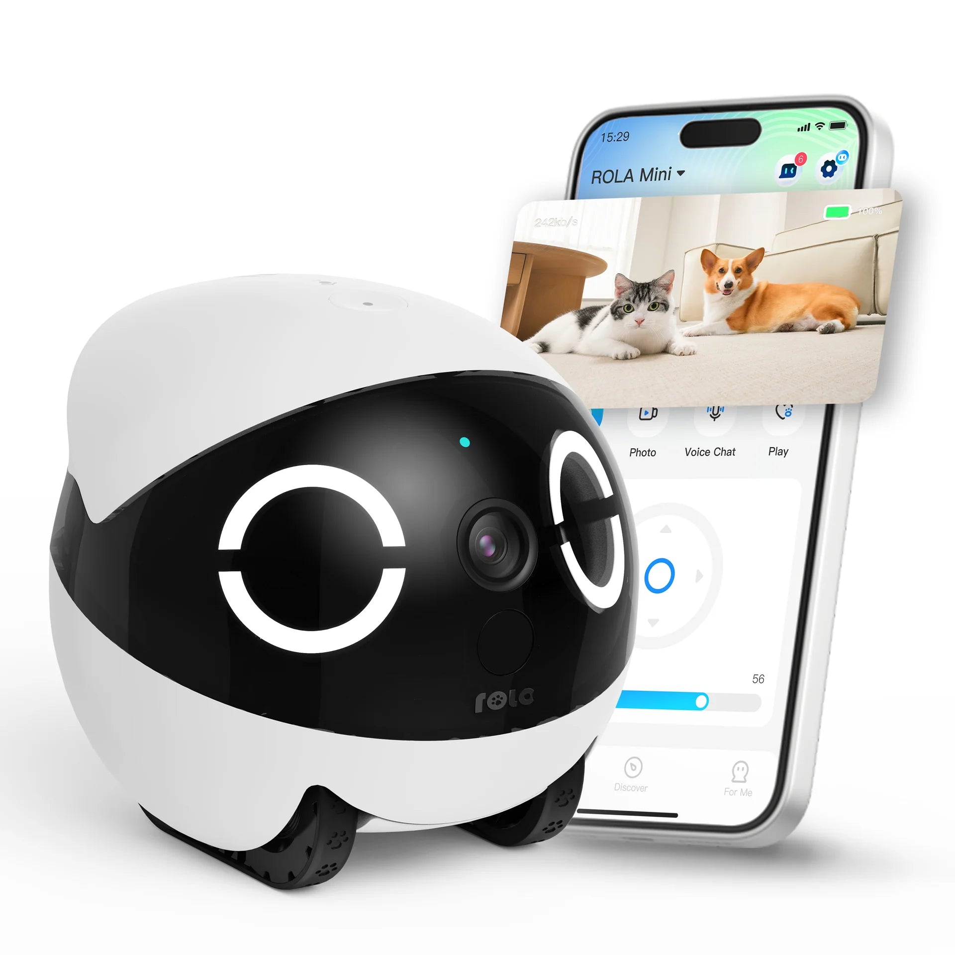 ENABOT ROLA Mini Pet Monitor
