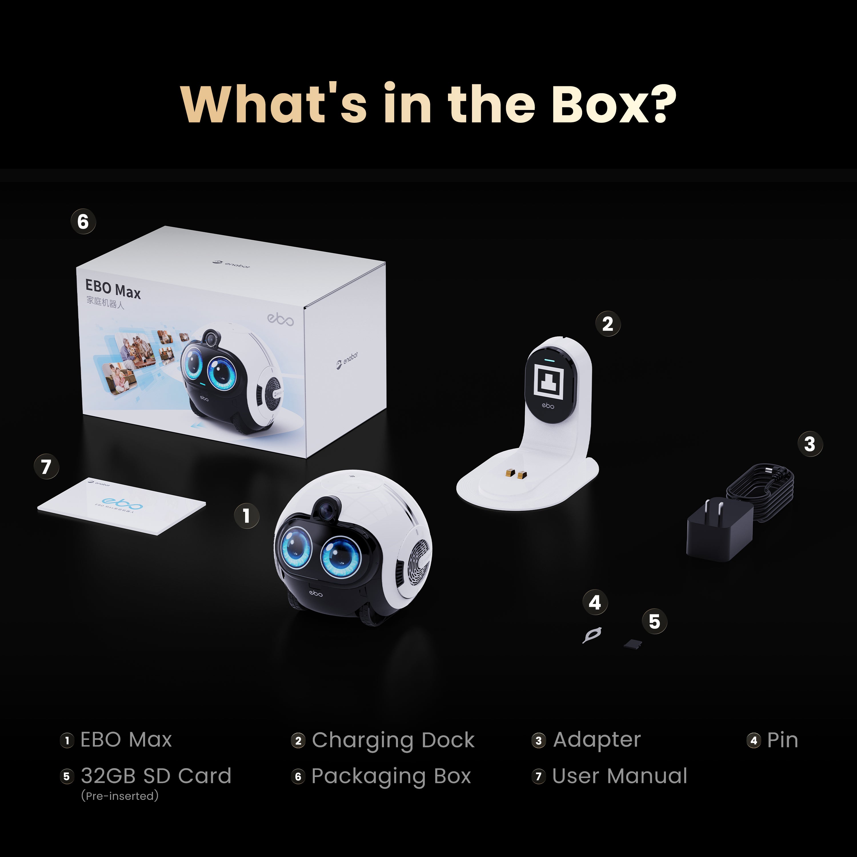 Enabot Ebo Max Companion Robot