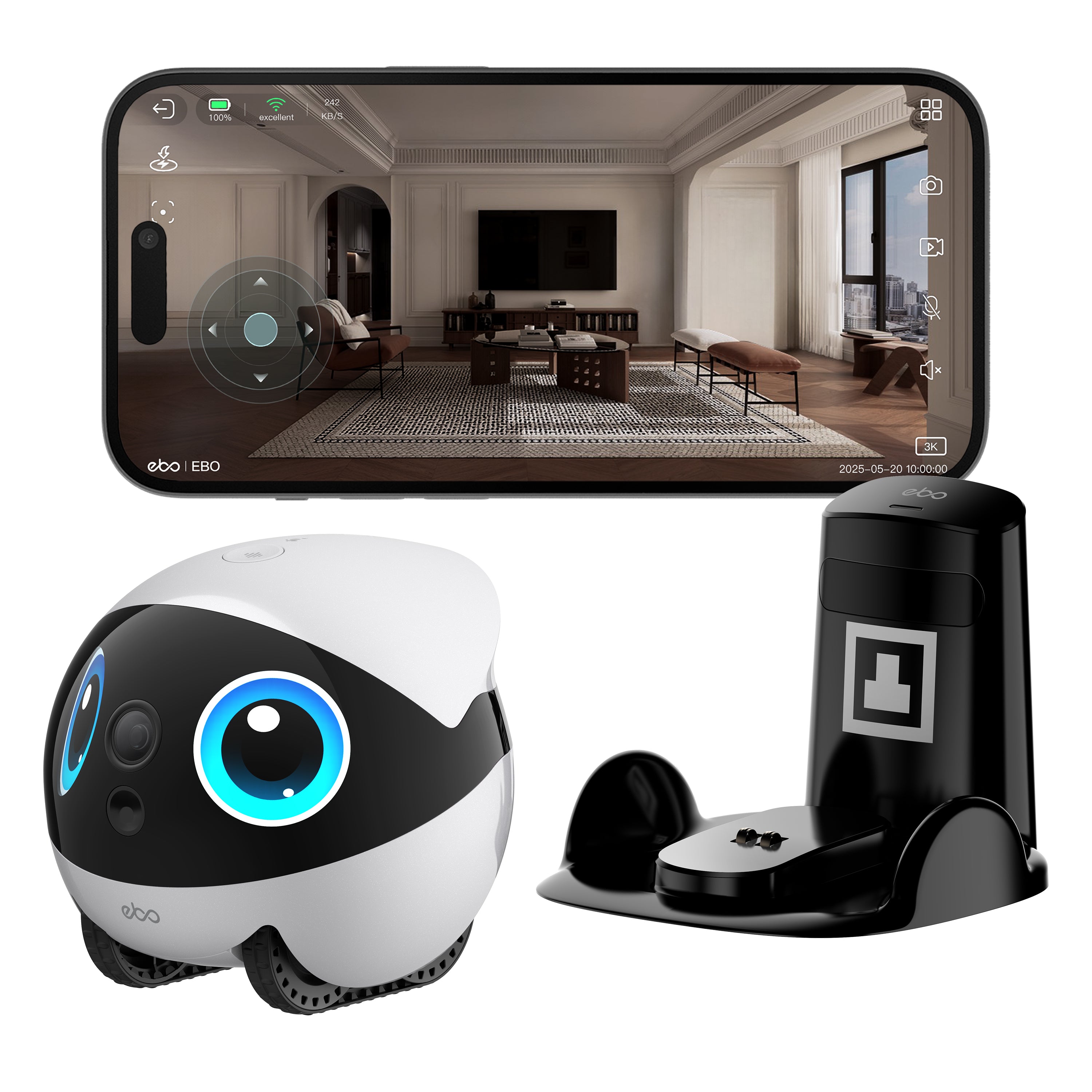 EBO Air 2 Plus Companion Robot