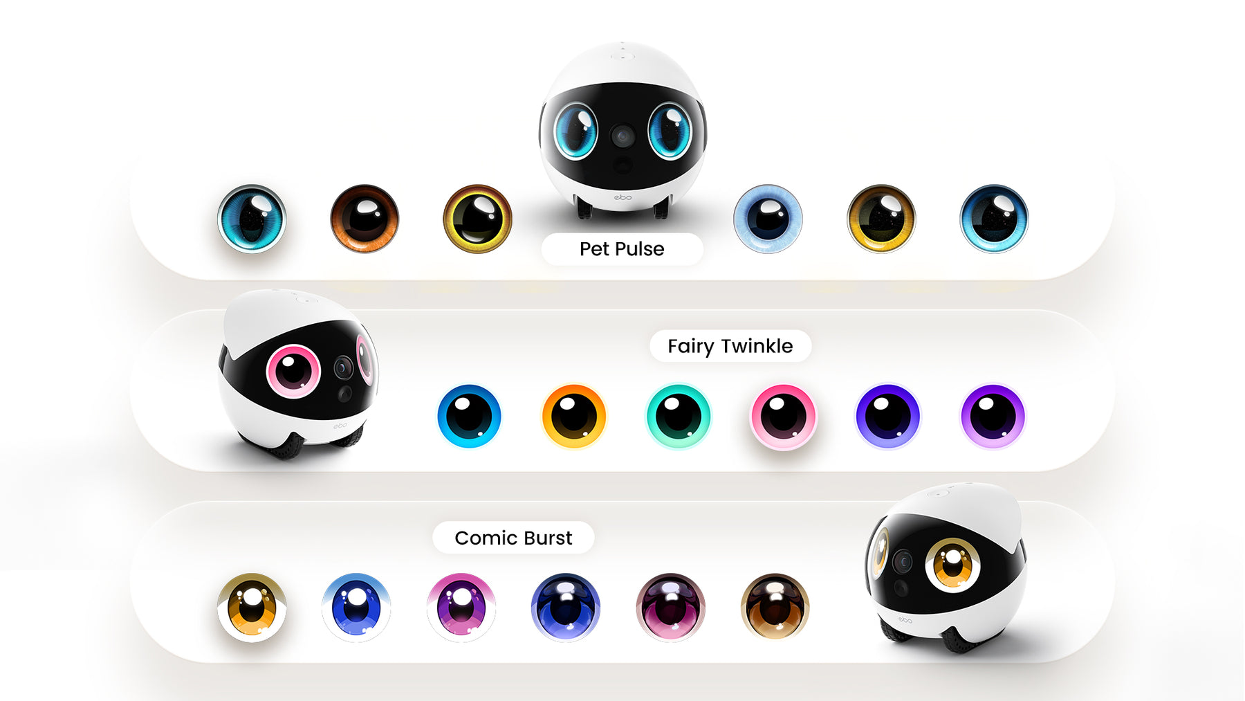 Eye Light Effects, Choose Your Look