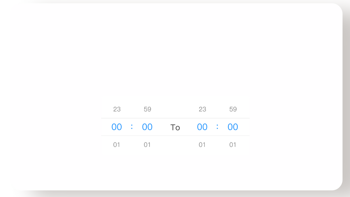 Customise Device Sharing Time